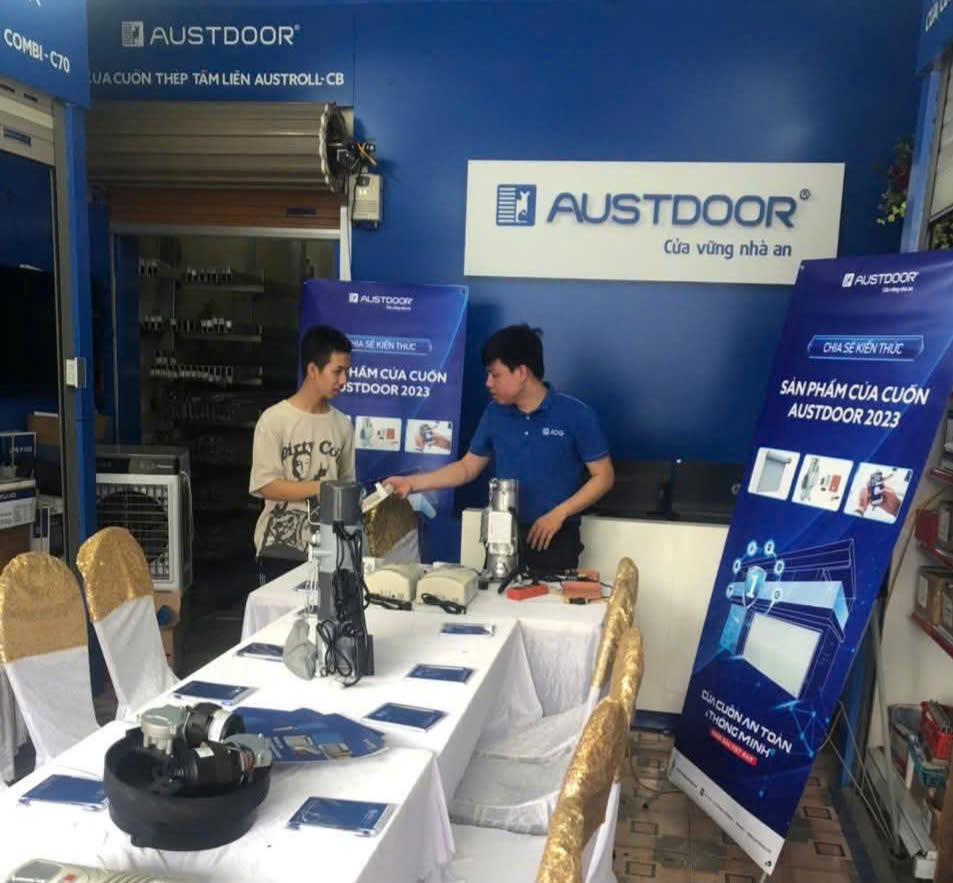 sửa cửa cuốn austdoor