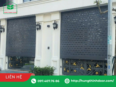 Cửa cuốn Austdoor sở hữu thiết kế hiện đại, t&iacute;ch hợp c&ocirc;ng nghệ an to&agrave;n vượt trội so với c&aacute;c d&ograve;ng cửa k&eacute;o tay hay cửa truyền thống.