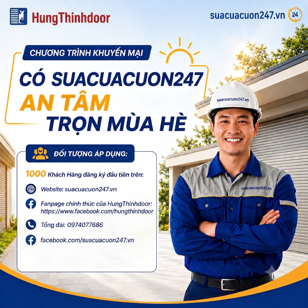 SỬA CHỮA CỬA CUỐN 247
