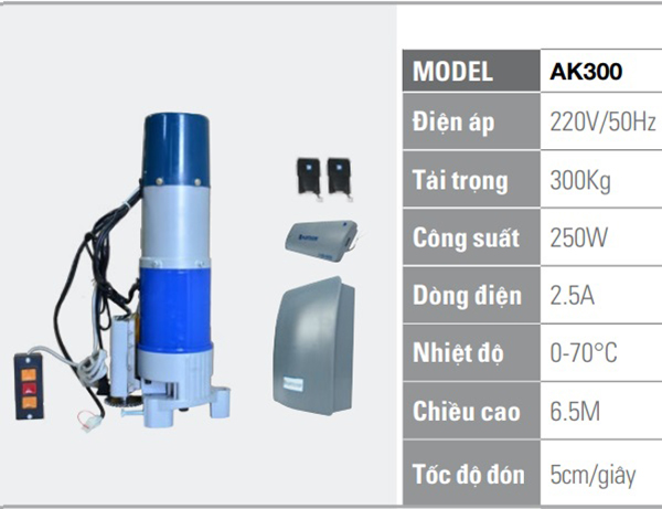 Bộ Tời Austdoor AK300A
